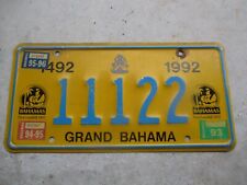 Bahamas 1992 license for sale  Lehigh Acres