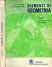 Elementi geometria m.manarini usato  Italia