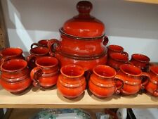 Bowle service keramik gebraucht kaufen  Barßel