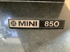 Mini 850 badge for sale  CHELMSFORD
