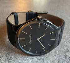 Usado, Relógio masculino Kenneth Cole New York KC1885 43mm estojo preto com pulseira de couro preto BD comprar usado  Enviando para Brazil