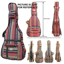 Assorted 2pc Indian Acoustic Guitar Gig Bag Ukulele Case Cover thick Backpack for sale  Shipping to South Africa