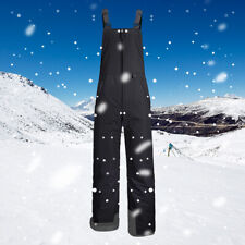 Baberas de esquí unisex de una pieza a prueba de viento pantalones de snowboard impermeables ropa deportiva, usado segunda mano  Embacar hacia Mexico