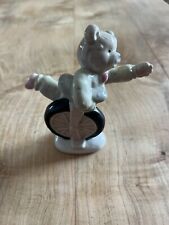 VTG PORCELAIN BEAR CLOWN UNICYCLE FIGURINE for sale  Shipping to South Africa