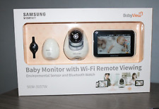 Samsung Wisenet SEW-3057W BabyView Wi-Fi visualização remota monitoramento de vídeo de bebê comprar usado  Enviando para Brazil