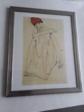 Egon schiele print for sale  WHITSTABLE