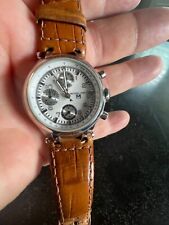 Relógio cronógrafo feminino Michael Kors MK com pulseira de couro - MK-5010 comprar usado  Enviando para Brazil