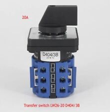 1PC LW26-20 D404/3B 220V Single-phase Motor Forward And Reverse Switch 20A for sale  Shipping to South Africa