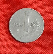 Moneta lira 1958 usato  Bari