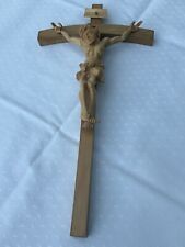 Kruzifix holzkreuz handgeschni gebraucht kaufen  Dittelbrunn