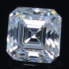 Diamante blanco corte Asscher MK01 natural 1,00 quilates color D VVS1 claridad 6x6 mm segunda mano  Embacar hacia Argentina
