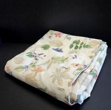 Vintage Longaberger Botanical Fields Floral Shower Curtain Panel 72 X 70 Basket  for sale  Shipping to South Africa