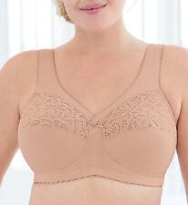 GLAMORISE Cafe Magic Lift Cotton Full Figure Support Bra , US 44H, UK 44FF, NWOT, used for sale  Shipping to South Africa