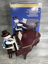 Mr Christmas Gold Label Play It Again Polar Bear Baby Grand Piano Animated W/box, used for sale  Shipping to South Africa