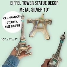 Silver metal eiffel for sale  San Diego