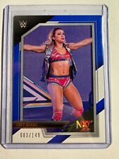 K151.135 - 2022 Panini WWE NXT Azul #6 Zoey Stark #/149, usado comprar usado  Enviando para Brazil