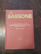 Catalogo sassone antichi usato  Bergamo