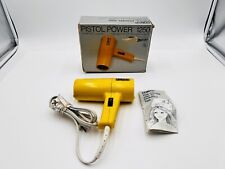 Secador de cabelo amarelo Conair Power 1250 década de 1980 secador de cabelo funcionando vintage com caixa comprar usado  Enviando para Brazil