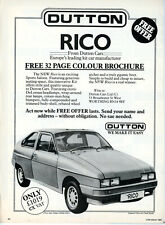 Rico dutton cars for sale  NEWCASTLE