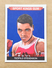 Cartão de boxe TEÓFILO STEVENSON ~~~ sportkings volume 5 #168 comprar usado  Enviando para Brazil