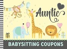 Auntie babysitting coupons for sale  UK