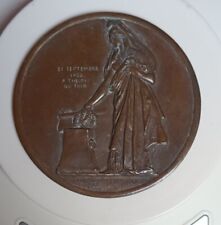 Médaille bronze exécution d'occasion  Savigny-sur-Orge