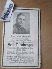 Sterbebild 1945 panzer gebraucht kaufen  Deutschland