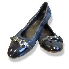 AGL  Attilio Giusti Leombruni Capped Toe Leather Ballet flats, used for sale  Shipping to South Africa