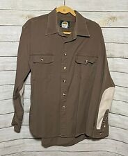 Used, Cabelas Brown Outdoor Gear Heavy Weight Button Front LS Shirt Sz XL TubH3 for sale  Shipping to South Africa