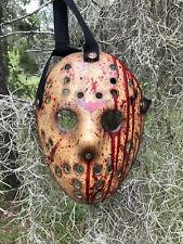 Used, Jason Voorhees Freddy VS Jason Custom Hand painted Mask-high Quality Art for sale  Spring Hill