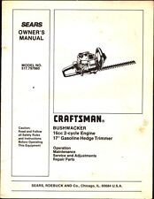 Sears craftsman bushwacker for sale  English