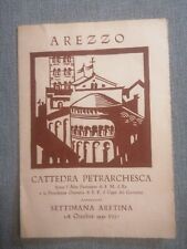 Arezzo. cattedra petrarchesca usato  Arezzo