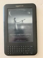 Czytnik klawiatur Kindle, 3. generacji, model D00901, Wi-Fi, **PRZETESTOWANY** Nowa bateria, używany na sprzedaż  Wysyłka do Poland