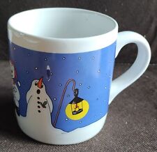 Christmas mug snowman for sale  MANCHESTER
