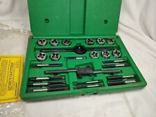 Irwin Hanson Tap And Die Set, 24pc, #23622 Green Case EUC for sale  Shipping to South Africa