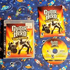 Guitar Hero: World Tour - Sony Playstation 3 PS3 - Completo com Manual - Frete Rápido comprar usado  Enviando para Brazil