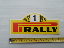 Pirelli pirally rally for sale  CHATHAM