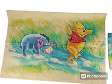 Vintage Disney Winnie the Pooh Piglet  Tigger Eeyore Pillow Case USA Made, used for sale  Shipping to South Africa