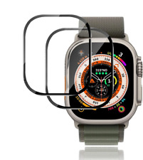 2X 3D Schutzglas für Apple Watch Ultra 2 / Ultra 49 mm Panzerfolie Display Full comprar usado  Enviando para Brazil