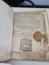 Libro antico cinquecentina usato  Telese Terme