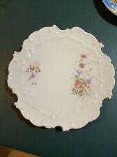 prato de porcelana bávara vintage, design floral, Alemanha, usado comprar usado  Enviando para Brazil