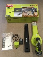 New Ryobi One + 18v  Cordless Blower With Battery, Charger, Instructions & Box for sale  Shipping to South Africa