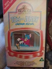 Tom & Jerry Cartoon Festival -  PAL VHS Video Tape 1986 very good condition, used for sale  WOLVERHAMPTON