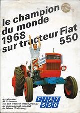 Brochure publicitaire tracteur d'occasion  Beaucaire
