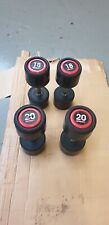 18kg &20kg Escape Fitness Dumbbells Rubber 2x  PAIRS - Commercial Gym Equipment for sale  Shipping to South Africa