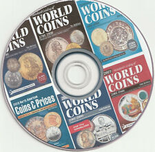 Catálogo de monedas del mundo desde 1601 hasta el presente en DVD 6 ediciones de catálogos segunda mano  Embacar hacia Argentina