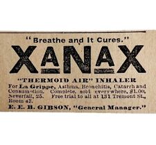 Xanax medical advertisement for sale  Cambridge