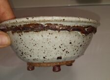 Pottery BONSAI Pot  5.5 in Wide By 2." Deep Stoneware  for sale  Shipping to South Africa