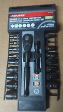 100-Position 1/4 In Drive Ratchet Universal SAEMetric Socket Wrench Set 20-Piece, used for sale  Shipping to South Africa