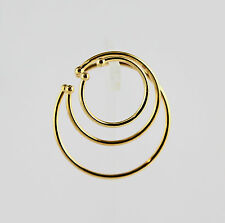Gold plated hoop for sale  Tillamook